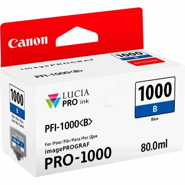 Canon PFI-1000 B Originalus Mėlyna