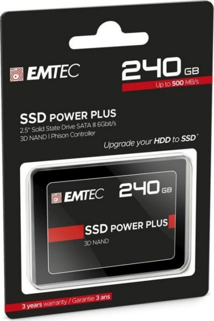 „Emtec“ SSD 2,5 „SATA X150“ 240 GB „Power Plus“