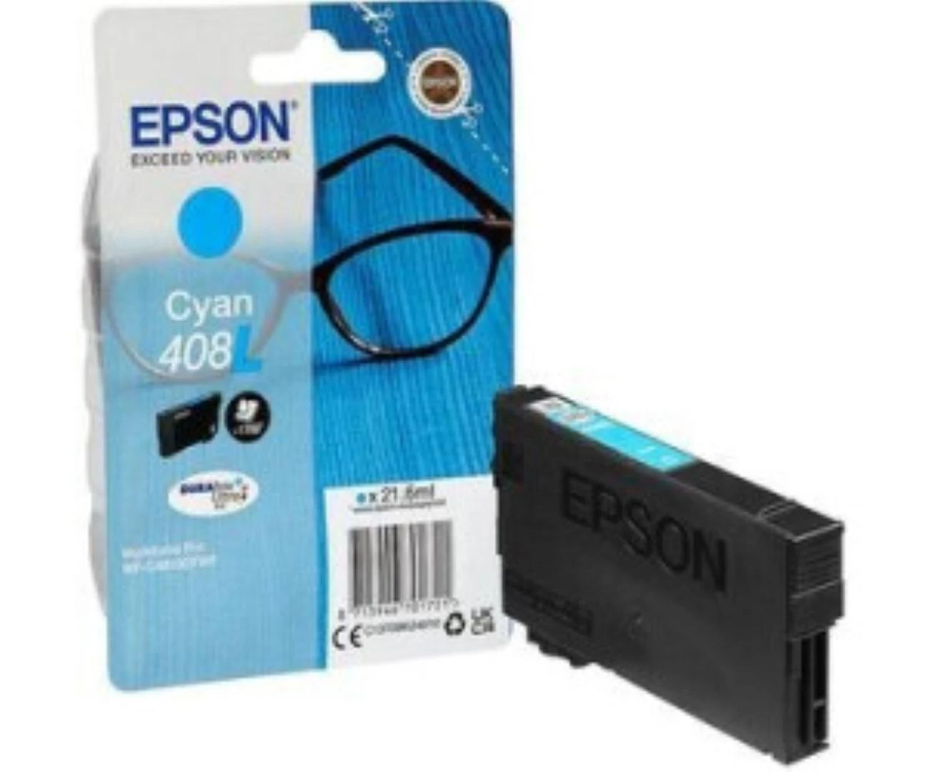 Epson DURABrite Ultra 408L | Rašalo kasetė | Žydra spalva