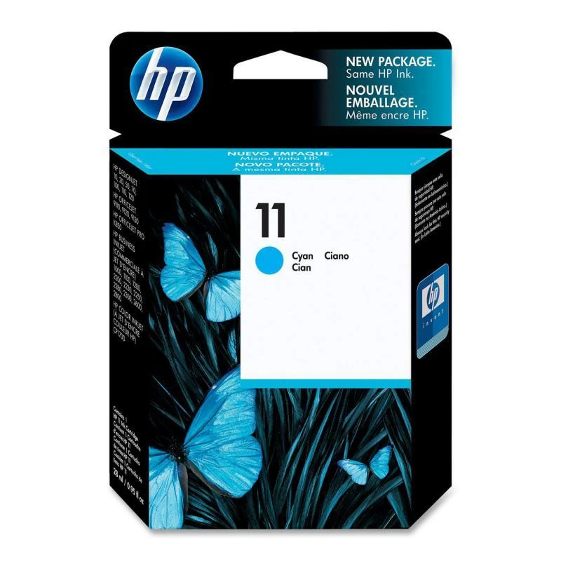 Hewlett Packard (HP) HP C4836A (Nr.11), žydra kasetė rašaliniams spausdintuvams
