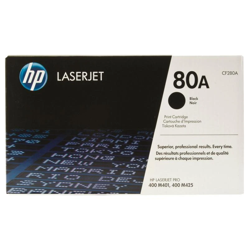 Hewlett Packard (HP) HP 80A Juodas Toneris Cartridge, 2700 pages, for LaserJet Pro 400 M425 Series