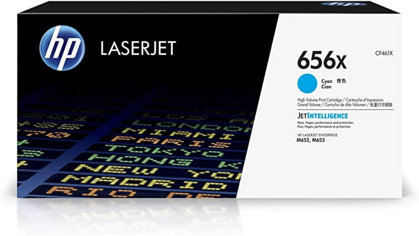 Hewlett Packard (HP) HP 656X originali LaserJet tonerio kasetė, didelės talpos, žydra