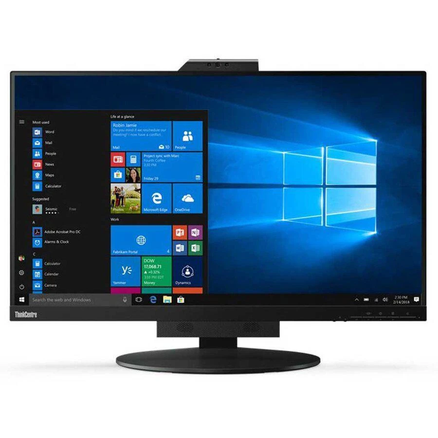 Lenovo | Monitorius | ThinkCentre Tiny In One | 27 " | IPS | QHD | 16:9 | 60 Hz | 14 ms | 2560 x 1440 | 350 cd/m² | HDMI jungtys quantity 1 | Juodas | Garantija 36 mėn.