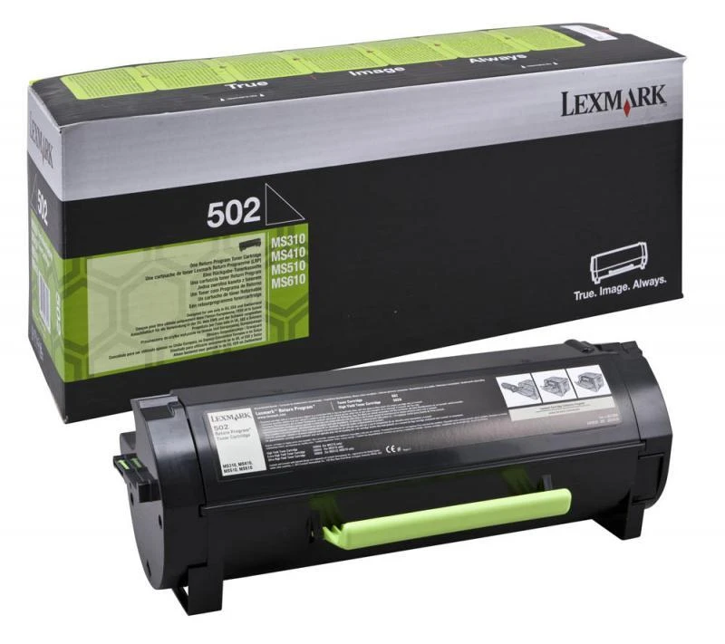 Lexmark 502 (50F2000) Lazerinė kasetė, Juoda