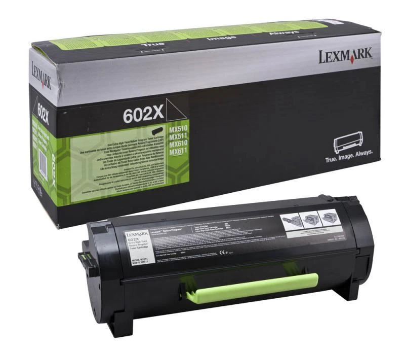 Lexmark 60F2X00 Cartridge, Juodas, 20000 pages