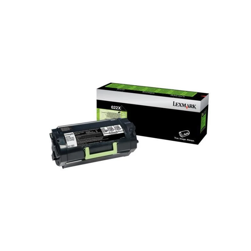 Lexmark 62D2X0E | 622XE itin didelės našumo korporacinė kasetė (45k) | Kasetė | Juodas