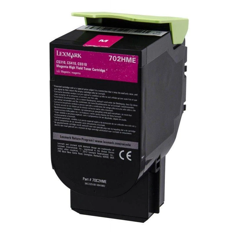 Lexmark 70C2HME kasetė, purpurinė, 3000 puslapių
