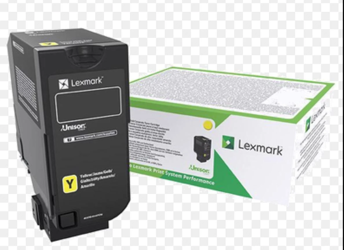 Lexmark 74C2HYE tonerio kasetė Originalus Geltona 1 vnt
