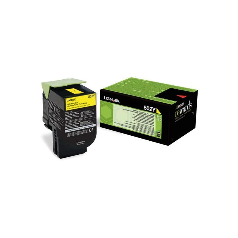 Lexmark 802Y kasetė, geltona