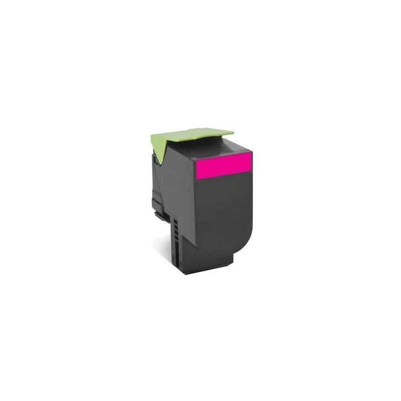Lexmark 80C2XME (802XM) dažų kasetė, purpurinė, 4000 puslapių