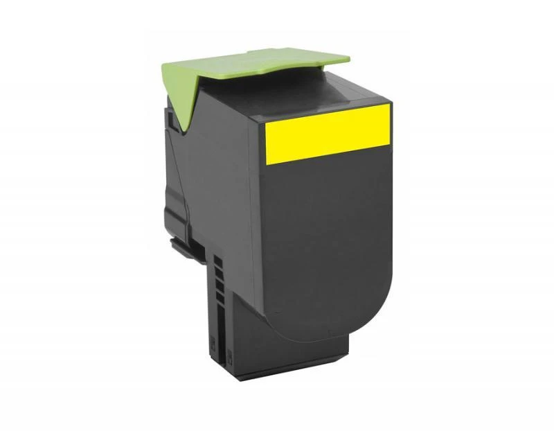 Lexmark 802YX (80C2XY0) Return, geltona kasetė