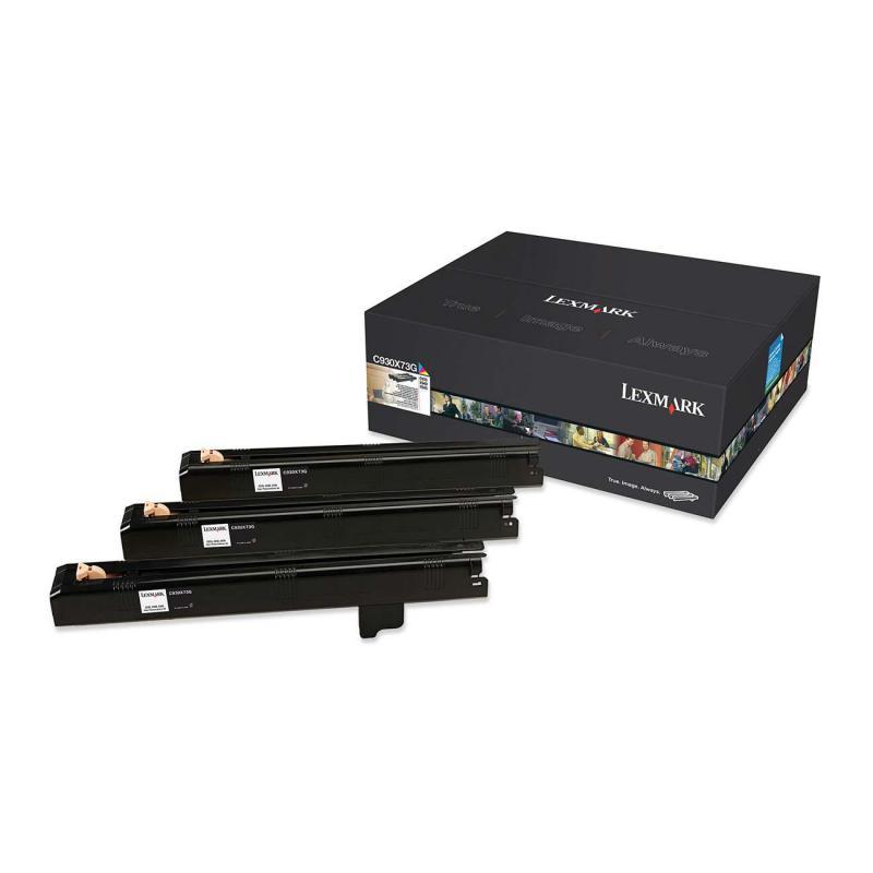 Lexmark C930X73G vaizdo gavimo įtaisas Žydras, Rausvai raudona, Geltona 47000 puslapiai