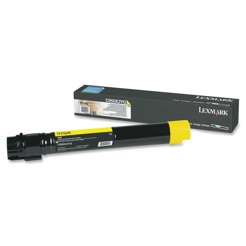 Lexmark C950X2YG kasetė, Geltona, 22000 puslapių