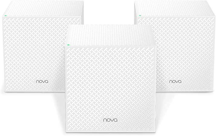 Maršrutizatorius Tenda Nova Wi-Fi 5 trijų dažnių juostų maršrutizatorių rinkinys, 3 vnt., MW12-3