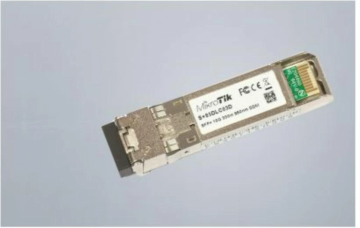 Šakotuvas MIKROTIK MT S+85DLC03D MikroTik S+85DLC03D 10GbE SFP+ SR-LC (MM) 850nm for CCR1036-8G-2S+/EM Unit