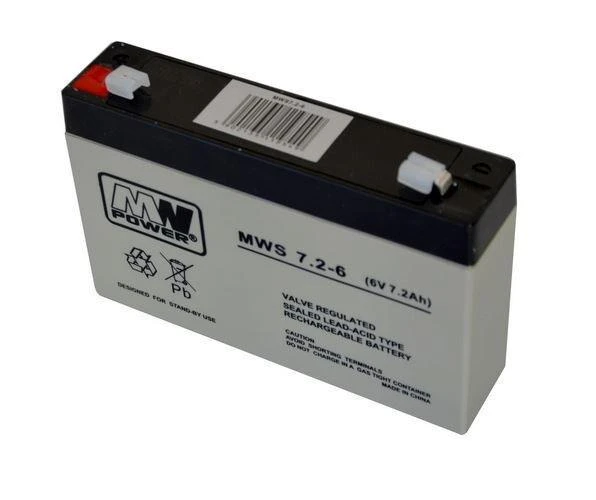 Mpl Power Elektro AKUMULIATORIUS 6V/7.2AH-MWS MW Power