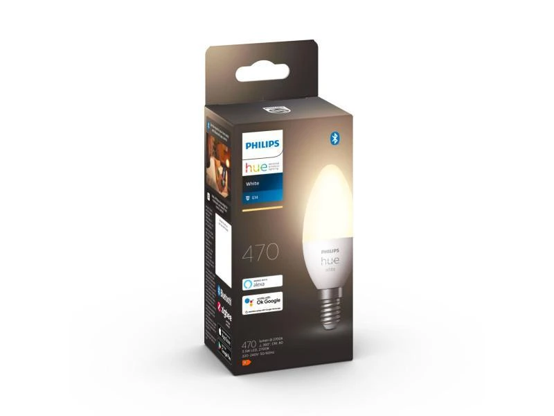 „Philips Hue Baltas“ žvakė E14 5,5 W 2700 K „Zigbee“ su „Bluetooth“