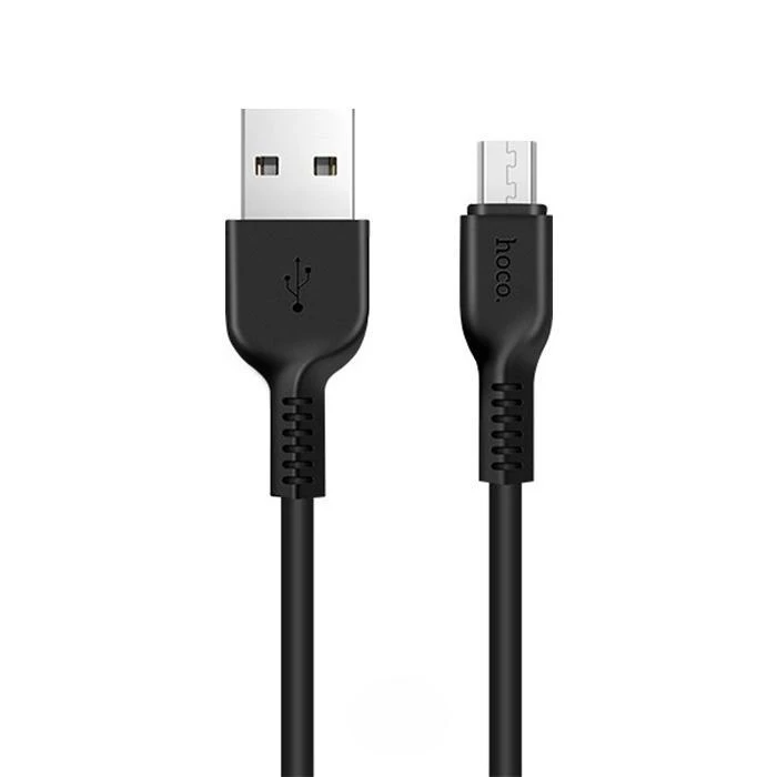 USB kabelis Hoco X20 Flash microUSB juodas 2m