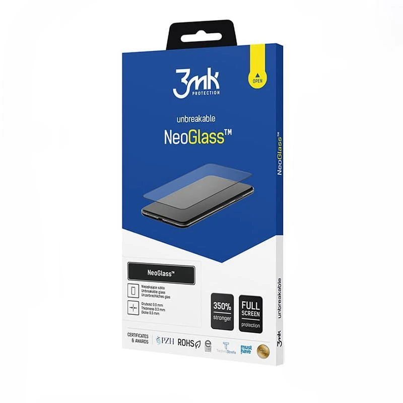 3MK NeoGlass Apple iPhone 12 Pro Max 6,7" juodas