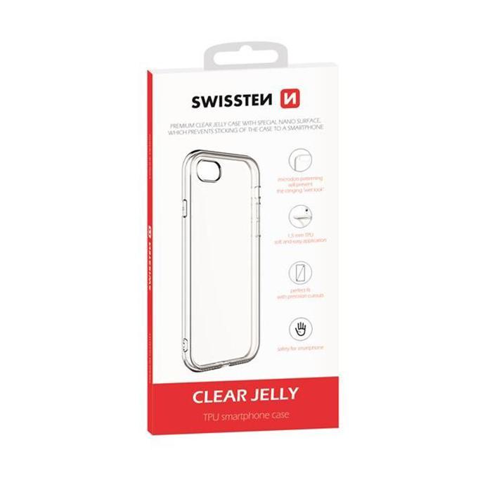 Dėklas Phone Accessories Husa dangtelis Swissten Silicon Soft Joy, skirtas iPhone 11, juodas