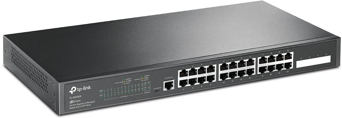 Šakotuvas TP-LINK TL-SG3428 - Valdomas - Komutatorius