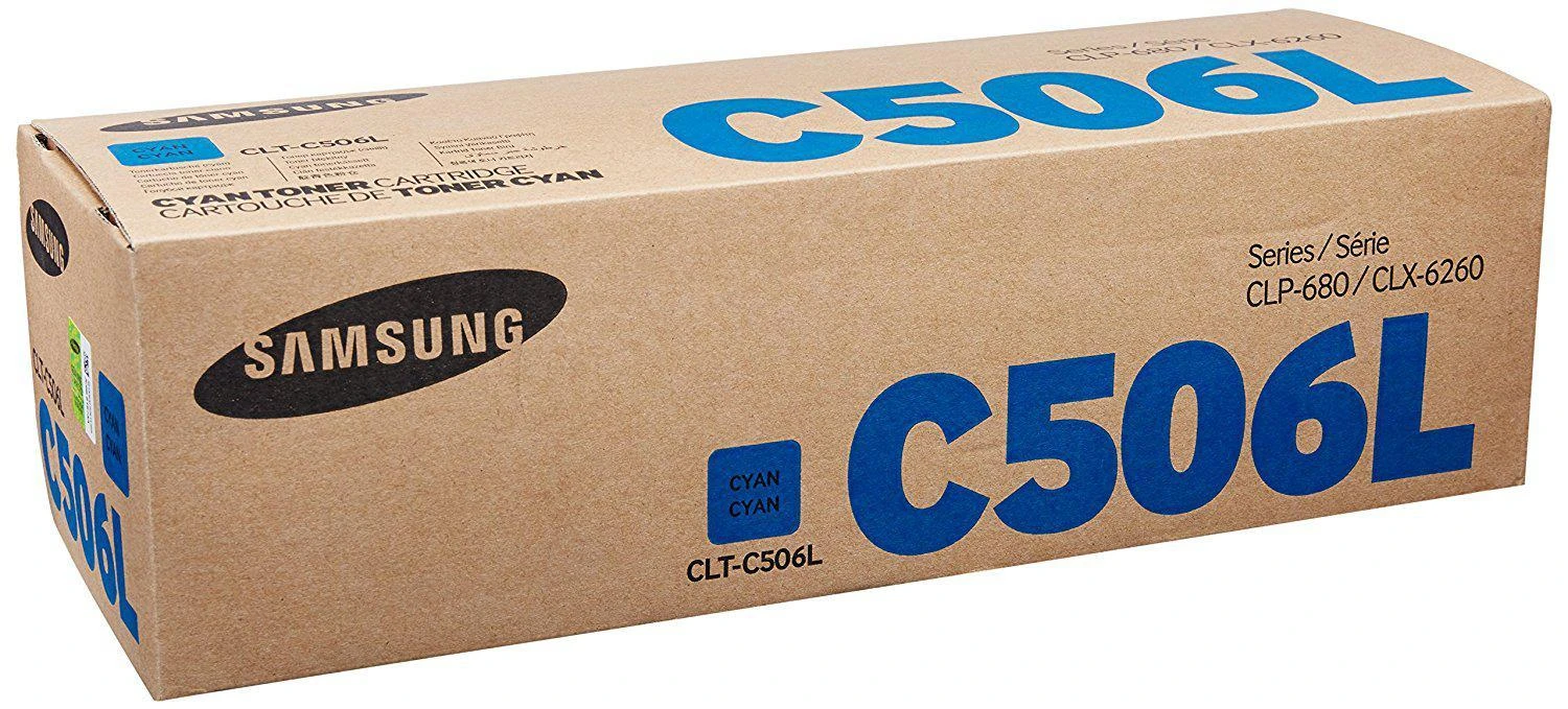 Hewlett Packard (HP) Toneris HP Samsung CLT-C506L H-Yield Cyan| 3500 psl. | CLP-680ND / CLX-6260