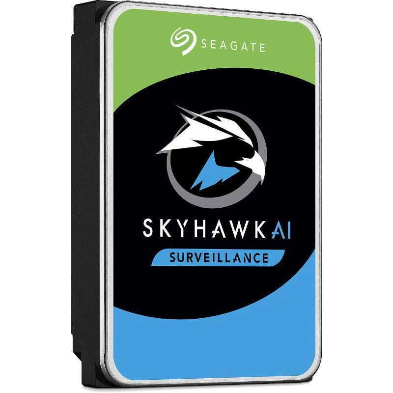 Seagate SkyHawk AI 10TB 3,5 colio SATA 6Gb/s – vidinis stebėjimo kietasis diskas