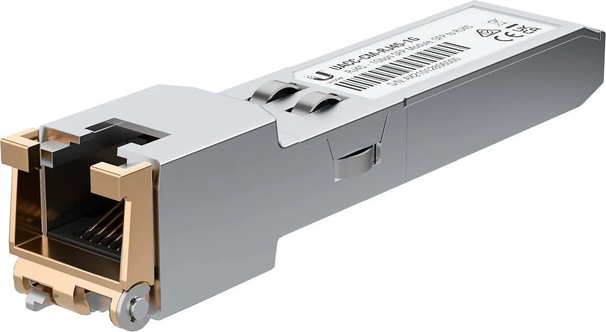 Ubiquiti SFP į RJ45 Adapteris |  UACC-CM-RJ45-1G aprašymas - Prekės nuotrauka