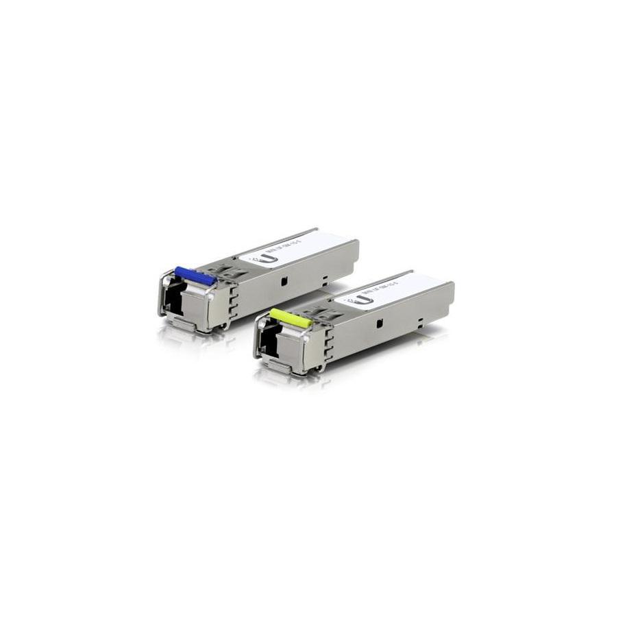 Maršrutizatorius UBIQUITI UF-SM-1G-S Ubiquiti UF-SM-1G-S 1.25Gbps SFP 1xLC (Single-Mode) 1310/1550nm BiDi 3km - Pair