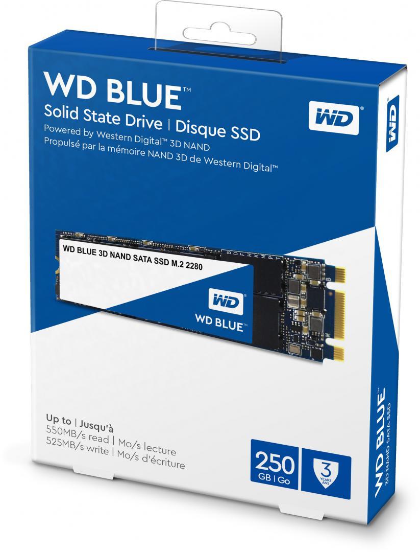 Sandisk Western Digital WD 3D NAND SSD 250GB M.2 2280 SATA III 6Gb/s masinis