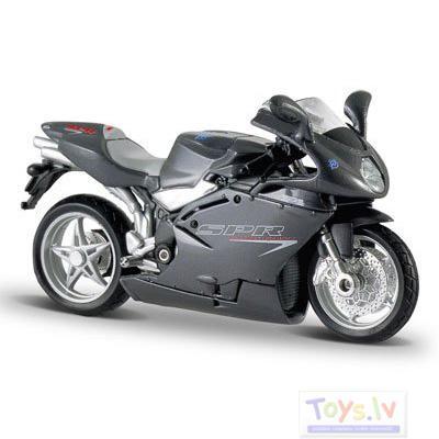 BBURAGO 1/18 motociklas, asort., 18-51030