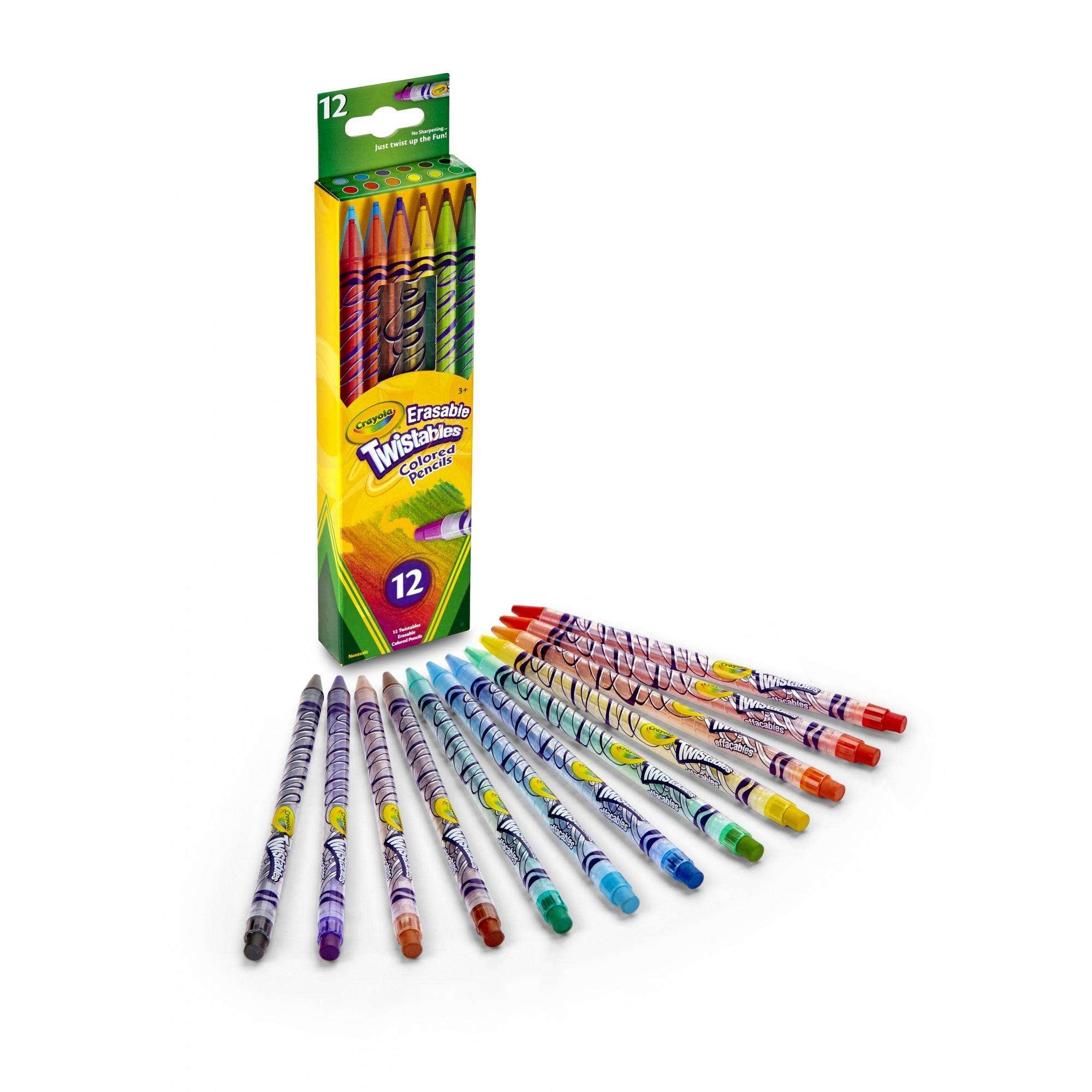 Crayola, Inc. CRAYOLA Išsukami pieštukai, 12 vnt.