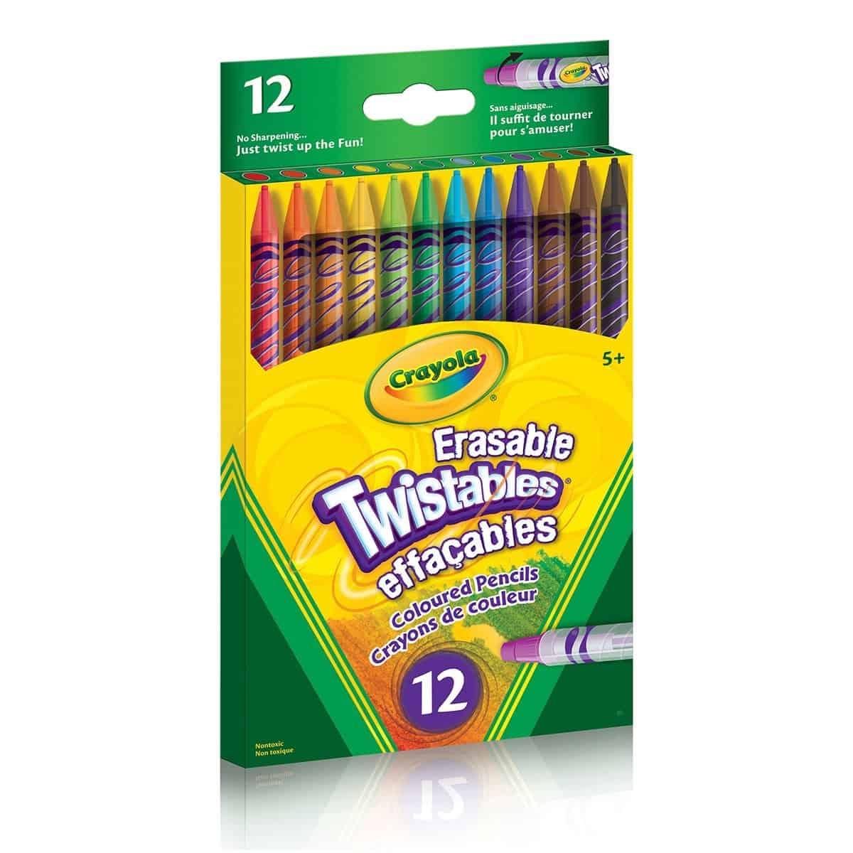 Crayola, Inc. CRAYOLA Išsukami pieštukai, 12 vnt.
