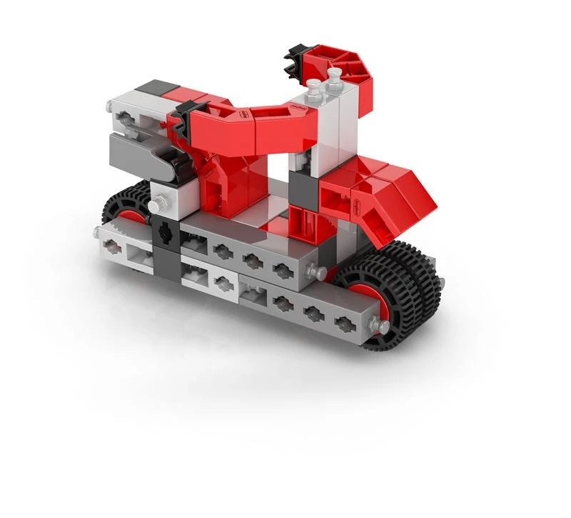 Engino Inventor Konstruktorius „Keturračiai ir motociklai“ (8 modeliai)