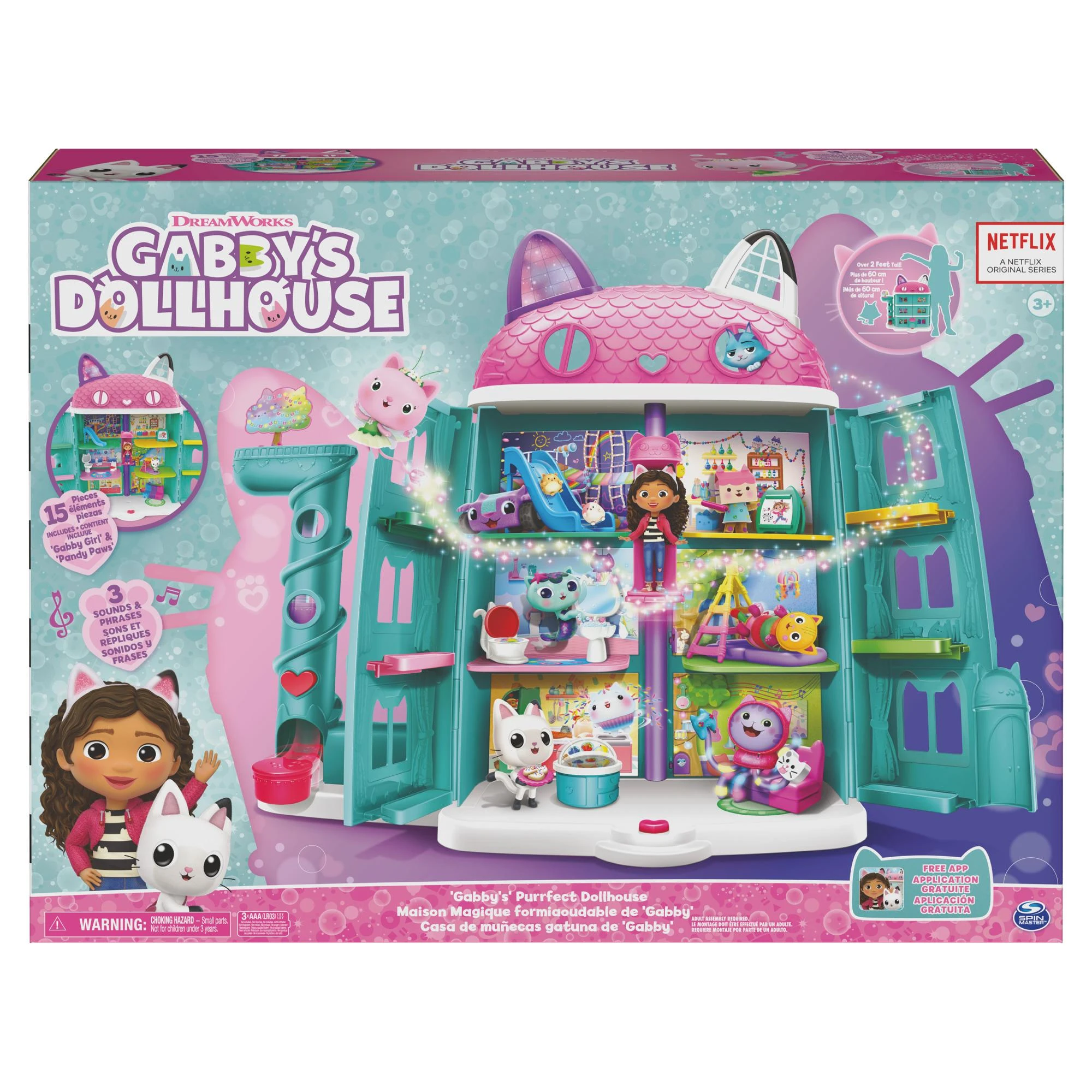 Spin Master Gabby's Dollhouse Lėlių namelis „Kačiukas“