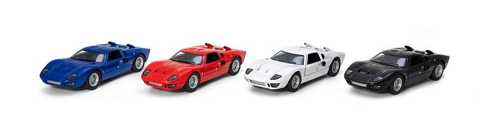 KINSMART Automobilis 1966 FORD GT40 MKII, 1:38