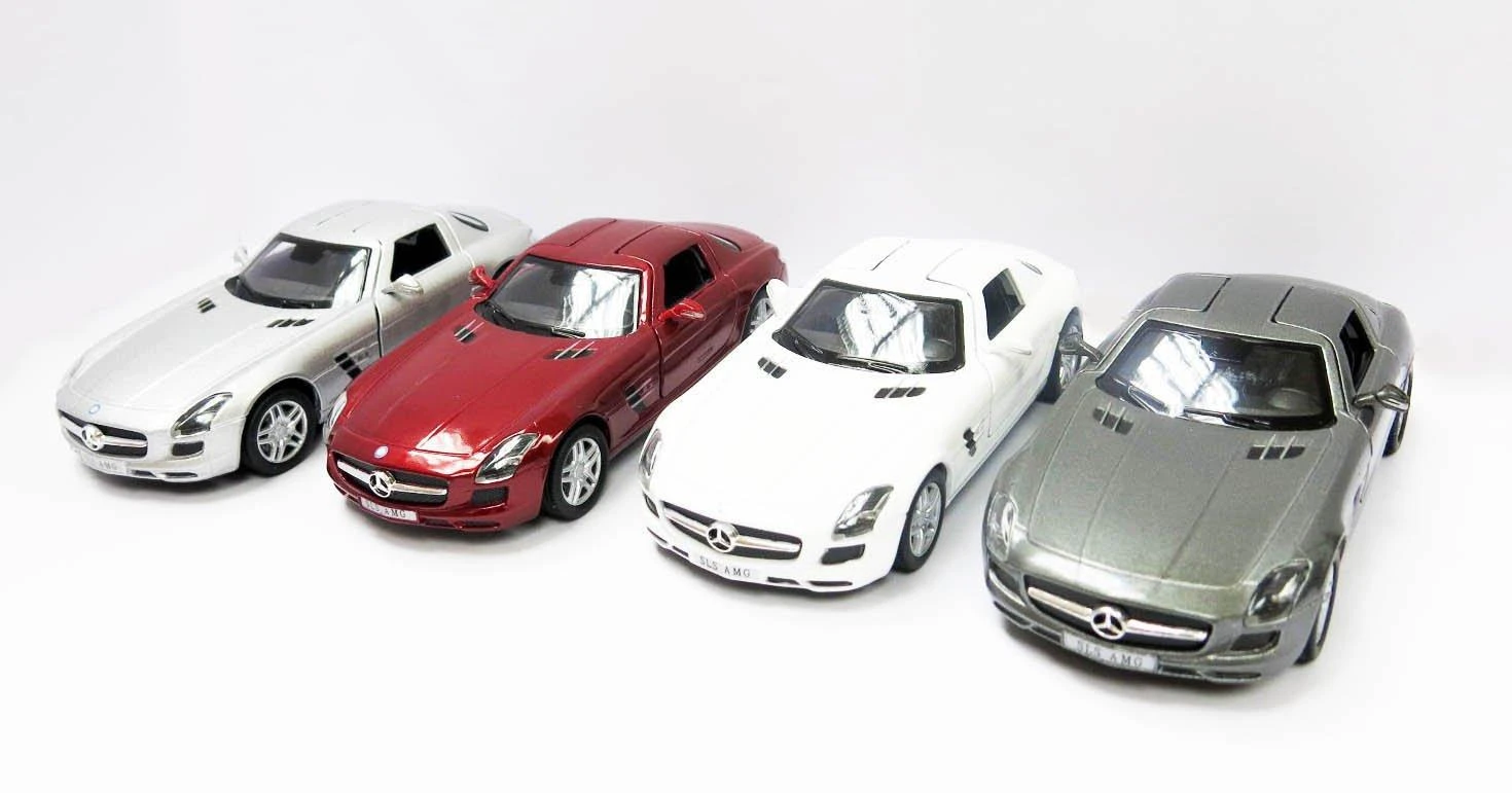 KINSMART Automobilis MERCEDES-BENZ SLS AMG, 1:38