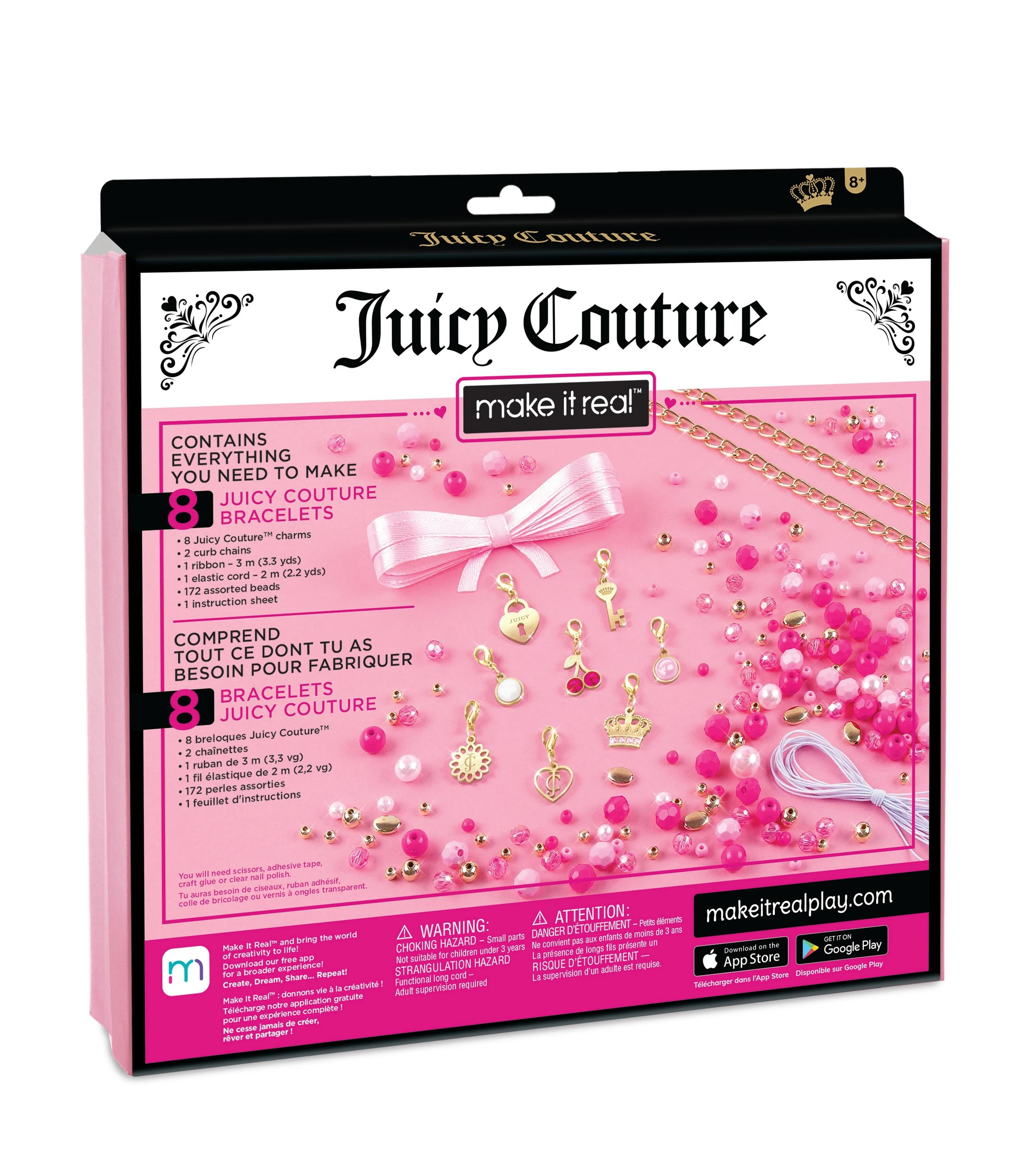 MAKE IT REAL „Juicy Couture“ rinkinys „Tobula rožinė“