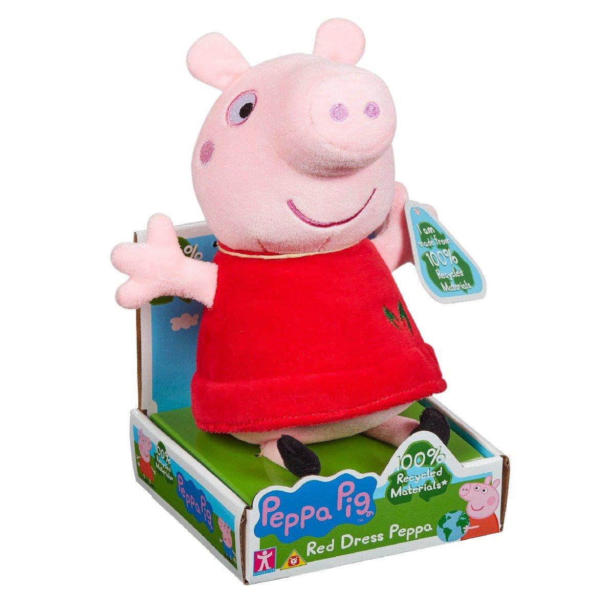 Hasbro PEPPA PIG Pliušinis žaislas „Kiaulytė Pepa“, 20 cm