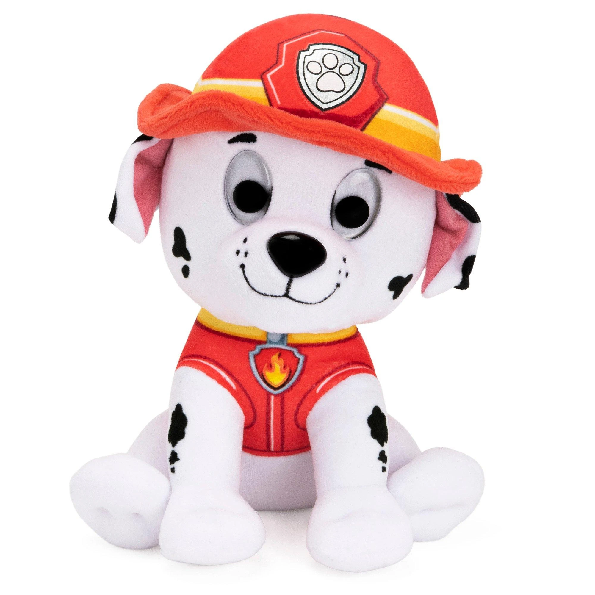 Spin Master PAW PATROL Pliušinis šuniukas-patrulis MARSHALL, 22cm