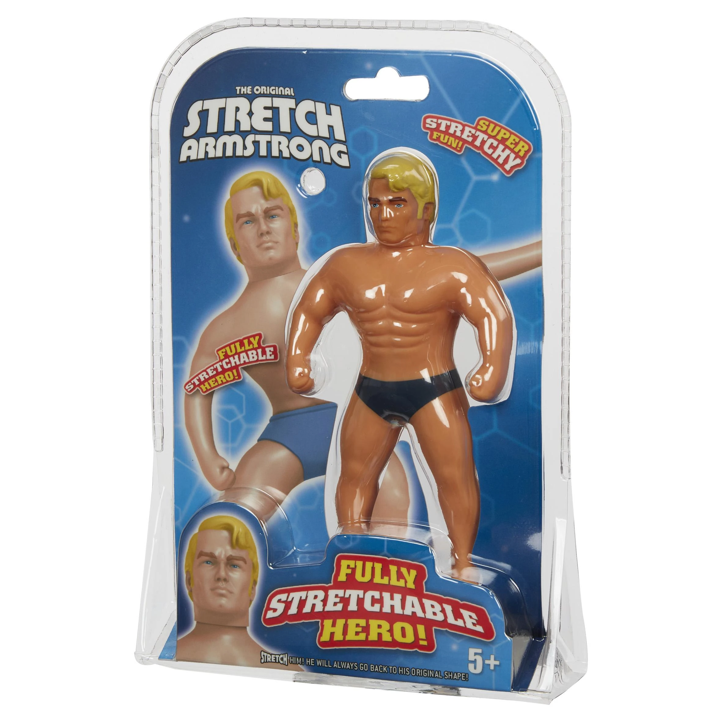 STRETCH Mini figūrėlė „Stretch Armstrong“, 17cm