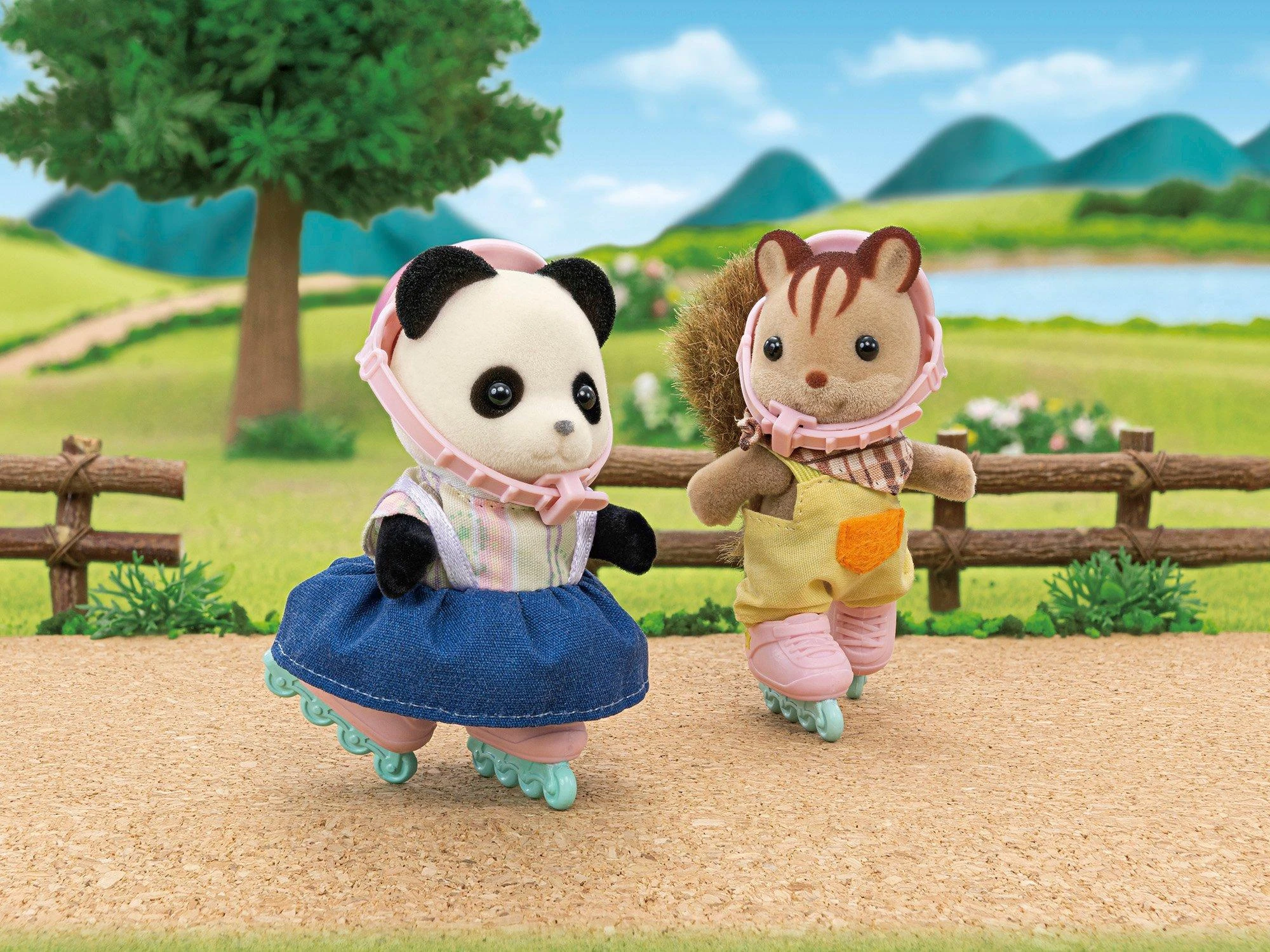 Sylvanian Families Rinkinys su mažąja panda