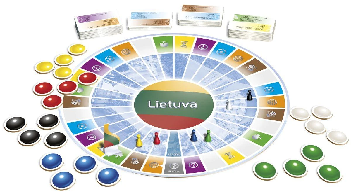 Tactic Stalo žaidimas „Lietuva“ (Lietuvių kalba)
