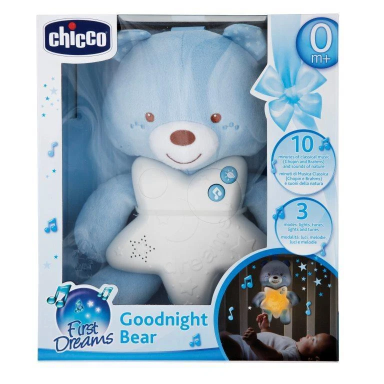 Chicco LABANAKTIS SU LOKIO MUZIKA IR ŠVIESA – MĖLYNA