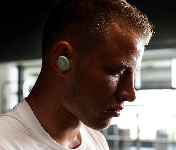 Belaidės TWS Ausinės Sportui Bose Sport Earbuds, Pilkos | Varle.lt