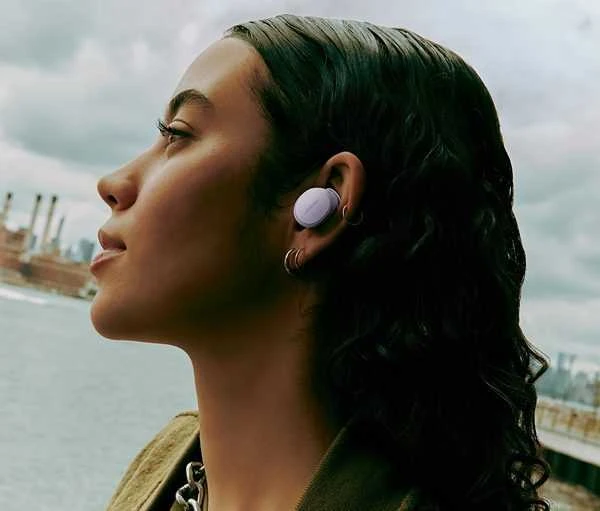Bose QuietComfort ausinukai, violetiniai lauke