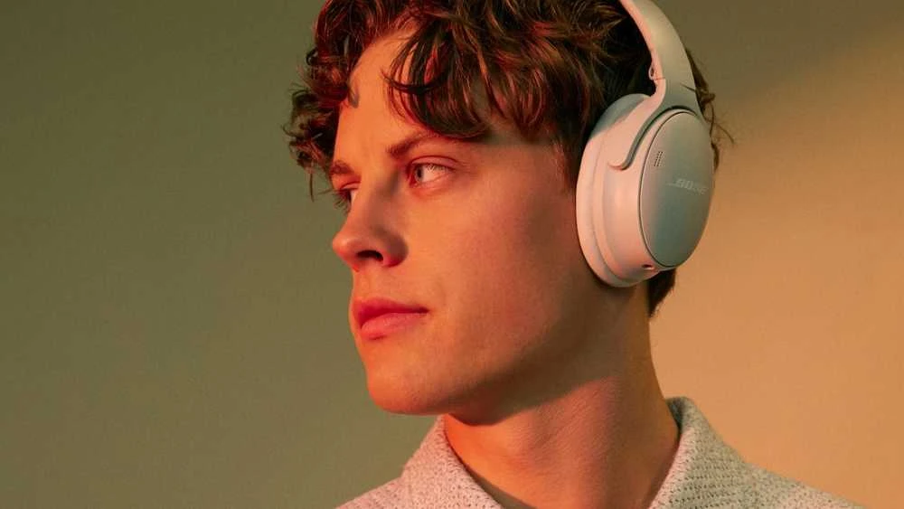 Belaidės ausinės Bose QuietComfort SC, Juodos spalvos
