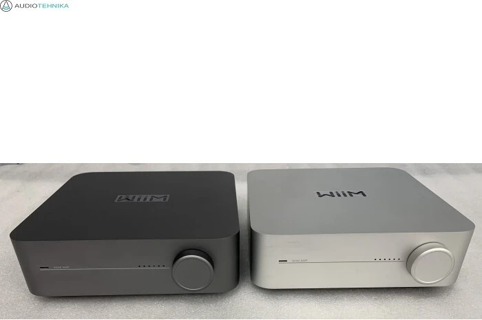 Stiprintuvas WiiM Amp Sidabrinis - Stereo Streaming Amplifier
