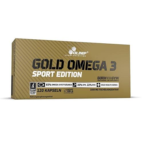 Olimp Sport Nutrition Olimp® Gold Omega 3 Sport Edition 120 kaps. | Varle.lt