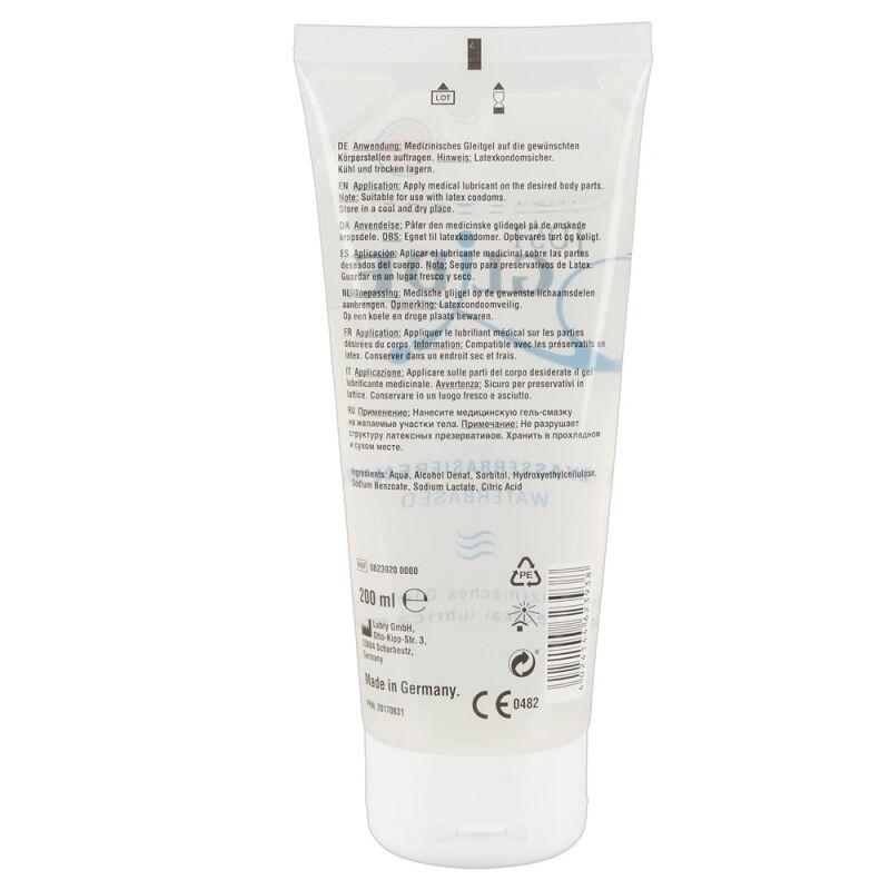 Just Glide Vandens pagrindo lubrikantas, 200 ml